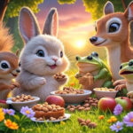 Cutie and the party with friends!