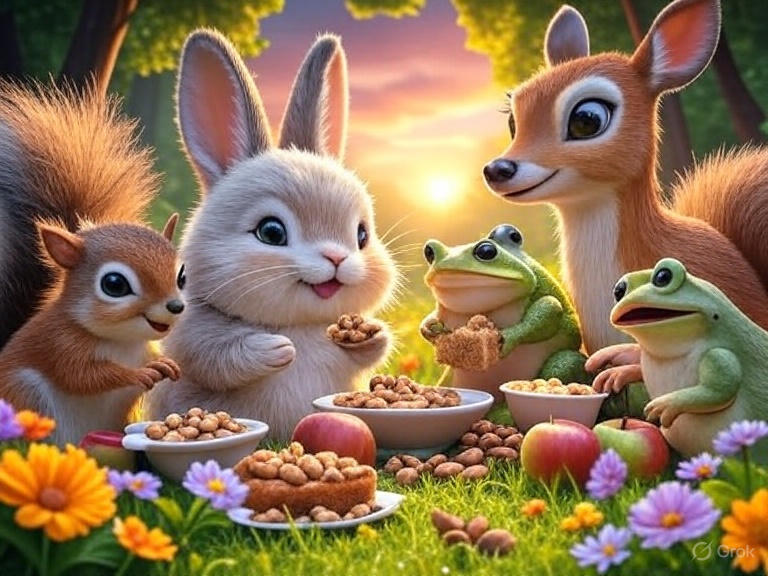 🌟 Cutie and the Party with friends!