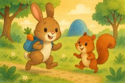 🌟 Cutie the Brave Bunny